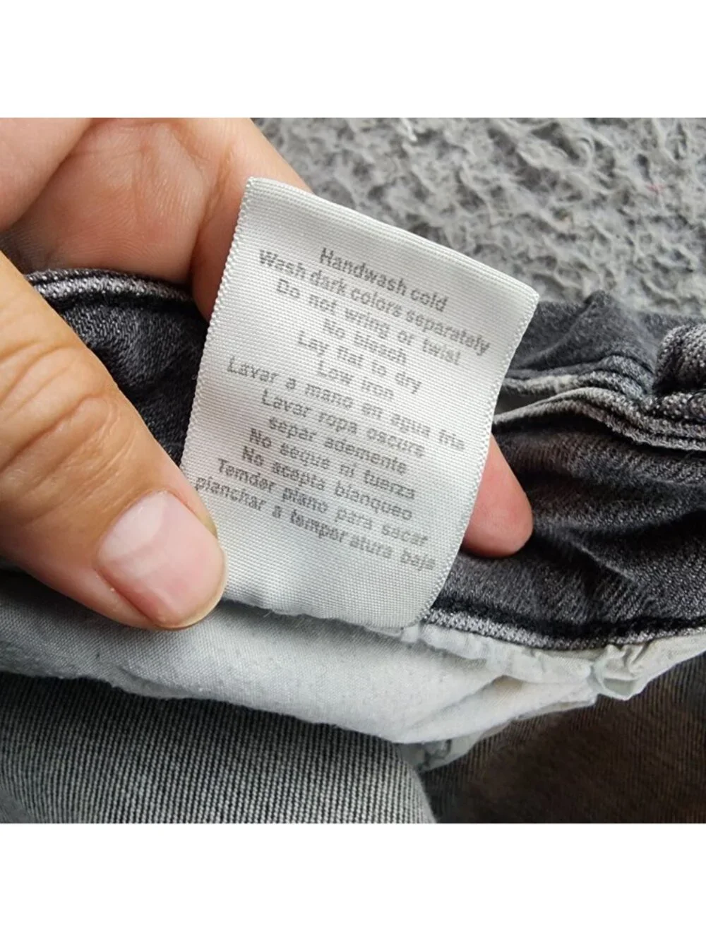 Judy Blue Jeans Womens 22W Gray Skinny Fit Button Fly Stretch Denim *Read*